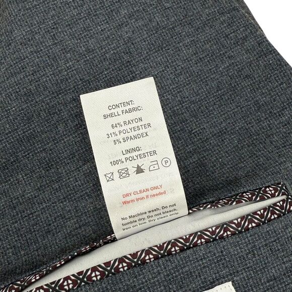 NWT 7 Diamonds Men's Newport Twill Blazer Sport Coat Navy Medium 40R - Picture 10 of 16